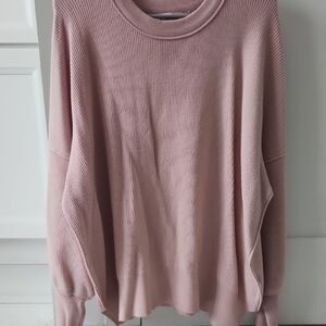Women's Pink Sweater Size Large